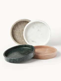 Bandeja redonda decorativa de mármol Venice