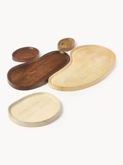 Bandejas decorativas de madera de mango Oda, 2 uds.