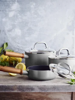 Batería de cocina antiadherente Mayflower Pro, 6 pzas.