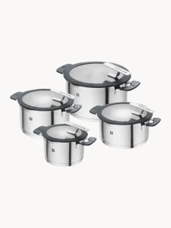 Batería de cocina de acero inoxidable Simplify, 4 pzas.