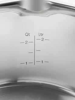 Batería de cocina de acero inoxidable Simplify, 4 pzas.