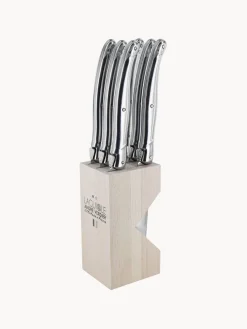 Bloque de 6 cuchillos Debutant Inox