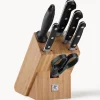 Bloque de cuchillos de madera de bambú Professional, 7 uds.