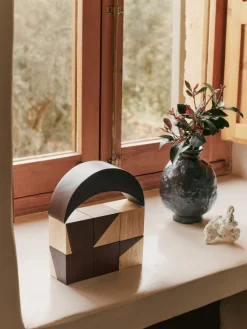 Bloques de construcción de madera de caucho Phase