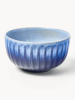 Bol artesanal con esmalte reactivo Vinci