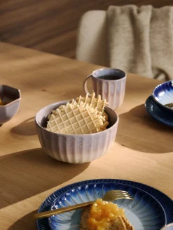 Bol artesanal con esmalte reactivo Vinci