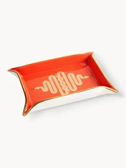 Bol de porcelana con oro Snake