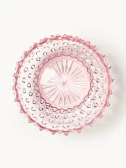 Bol de vidrio soplado Hobnail