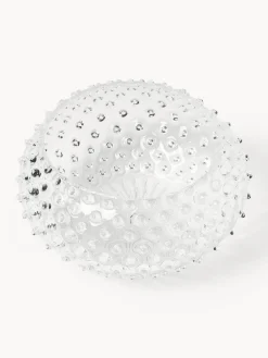 Bol de vidrio soplado Hobnail
