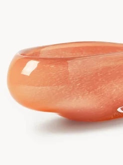 Bol decorativo artesanal de vidrio Ashley