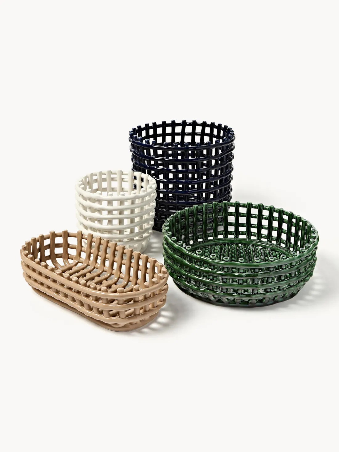 Bol decorativo artesanal de cerámica Centrepiece