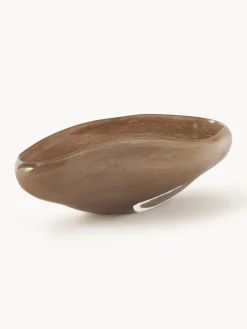 Bol decorativo artesanal de vidrio Ashley