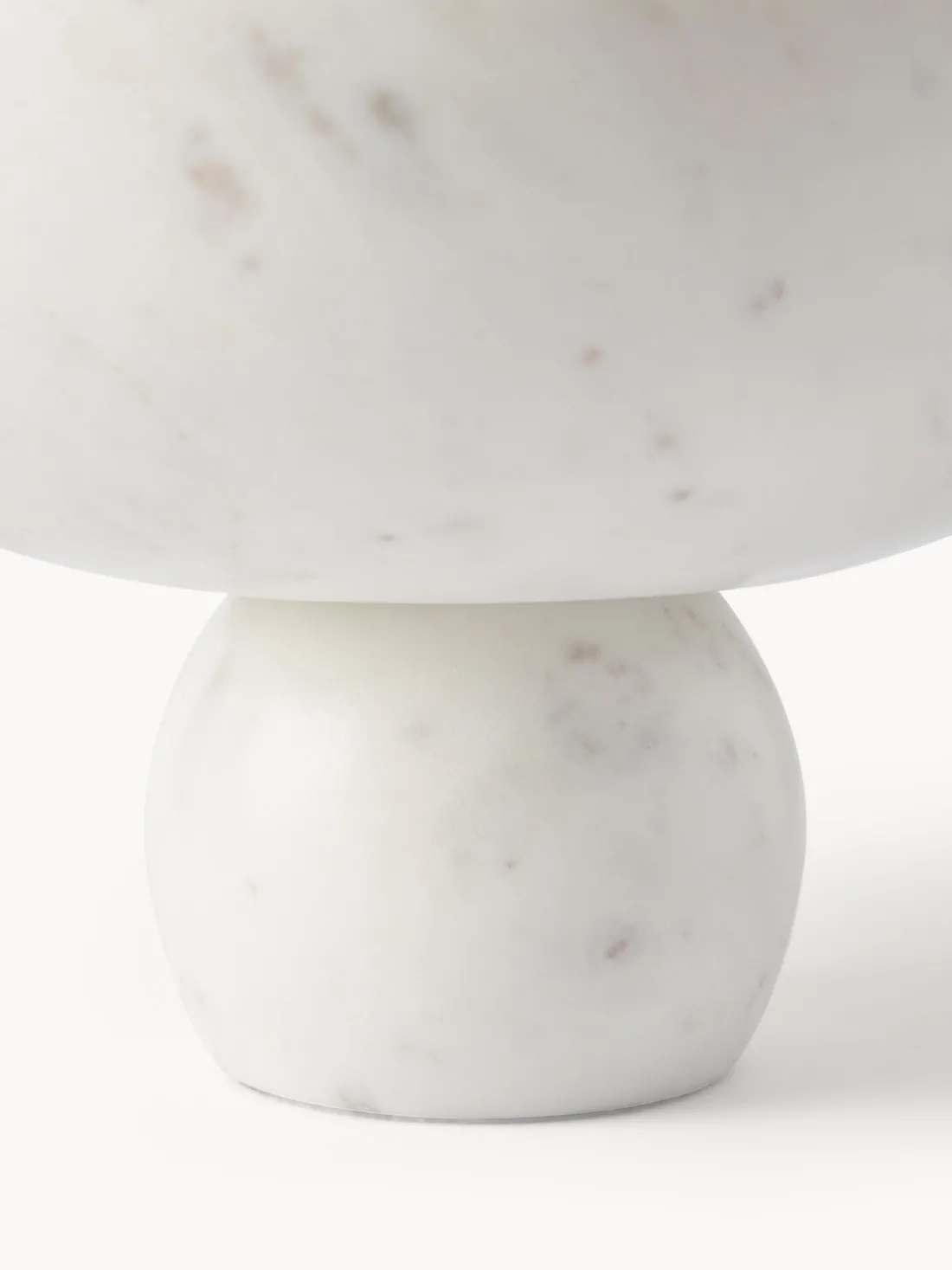 Bol decorativo de mármol Levi