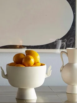 Bol decorativo de porcelana Eve