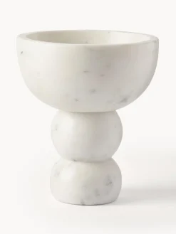 Bol decorativo pequeño de mármol Levi