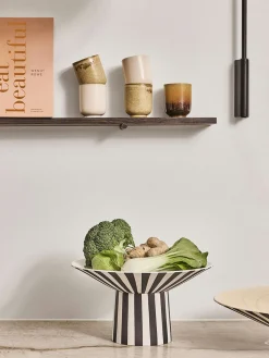 Bol decorativo pintado a mano Toppu, 17 cm