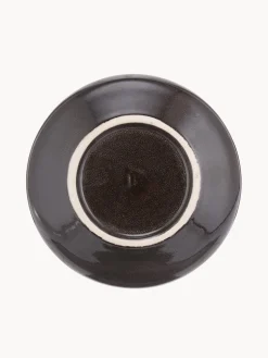 Boles artesanales Nordic Coal, Ø 22 cm, 4 uds.