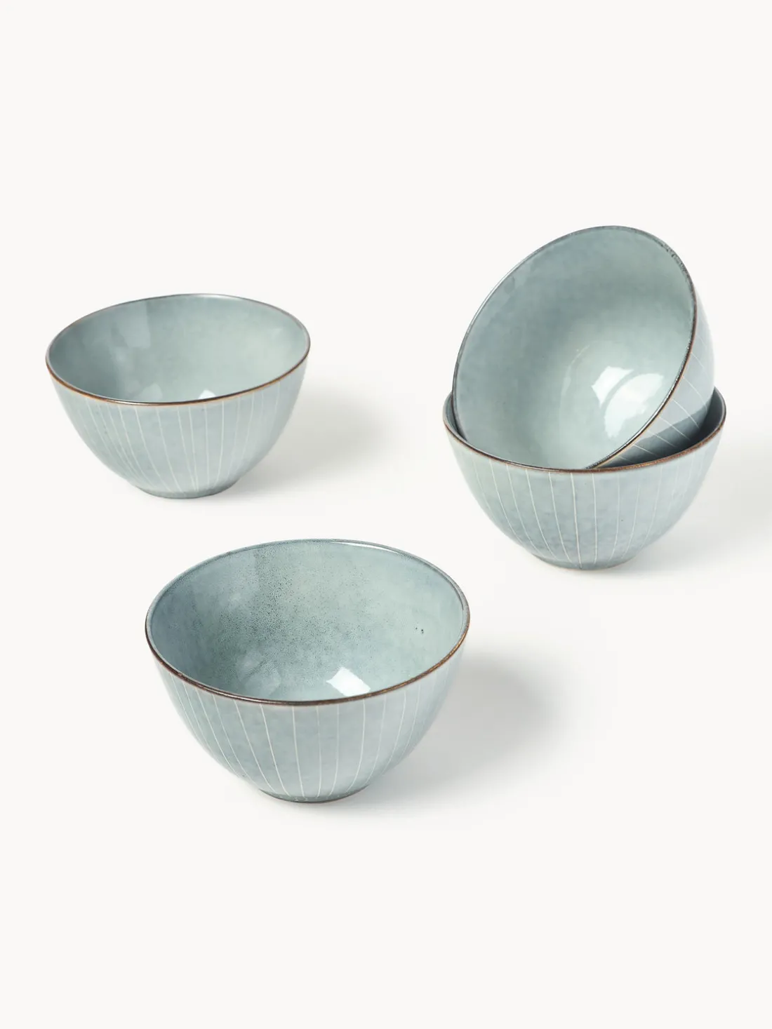 Boles artesanales Nordic Sea, 4 uds.