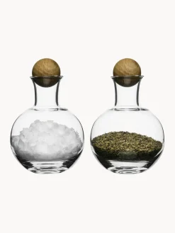 Botes para especias de vidrio soplado artesanalmente Eden, 2 uds.