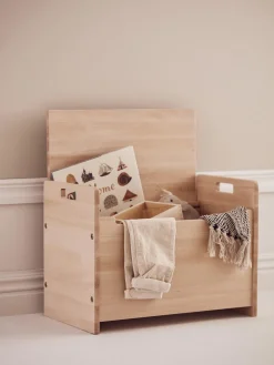 Caja de madera de haya Saga