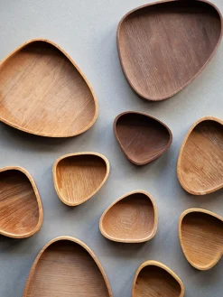 Caja de madera de roble Curve