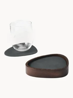 Caja de madera de roble Curve