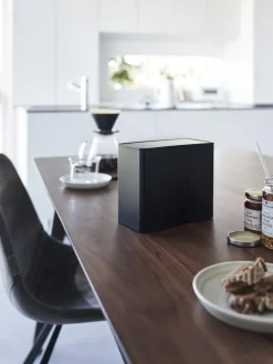 Caja para filtros de café de metal Tower