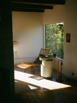 Cajonera redonda de diseño Verner Panton Barboy