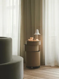 Cajonera redonda de diseño Verner Panton Barboy