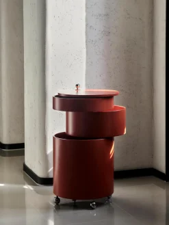 Cajonera redonda de diseño Verner Panton Barboy