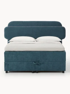 Cama continental con espacio de almacenamiento Enrica