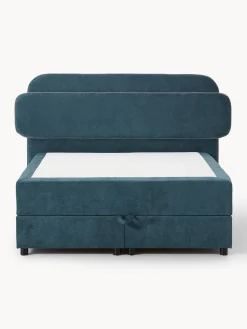 Cama continental con espacio de almacenamiento Enrica