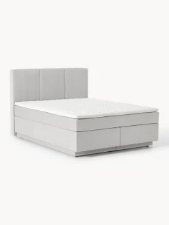 Cama continental con espacio de almacenamiento Oberon
