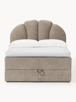 Cama continental con espacio de almacenamiento Romia