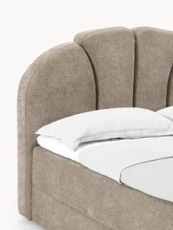 Cama continental con espacio de almacenamiento Romia