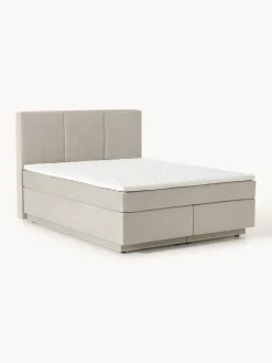 Cama continental con espacio de almacenamiento Oberon
