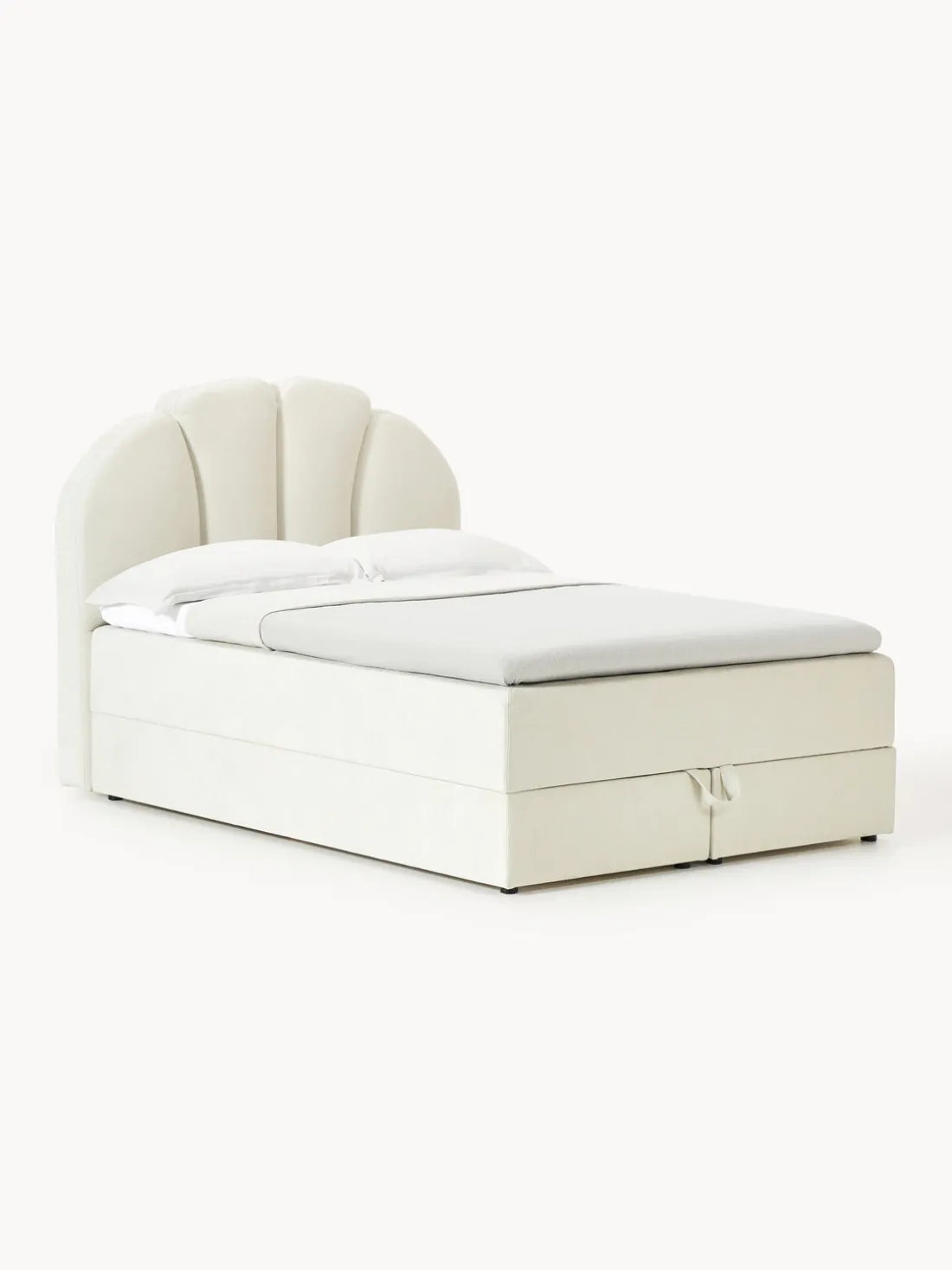 Cama continental con espacio de almacenamiento Romia