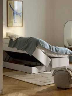 Cama continental con espacio de almacenamiento Enya