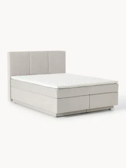 Cama continental con espacio de almacenamiento Oberon
