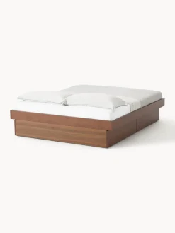 Cama de madera con cajones Sato