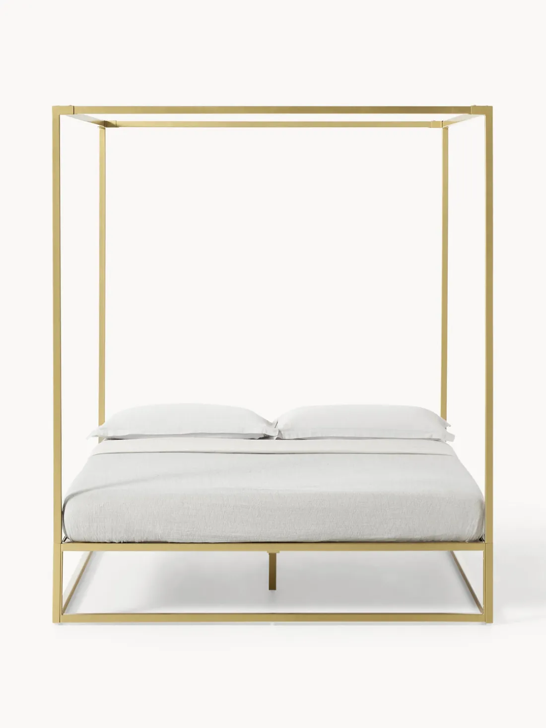 Cama de metal con dosel Belle