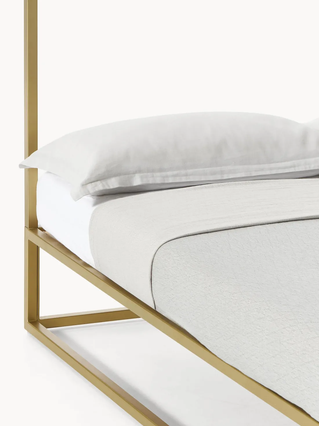 Cama de metal con dosel Belle