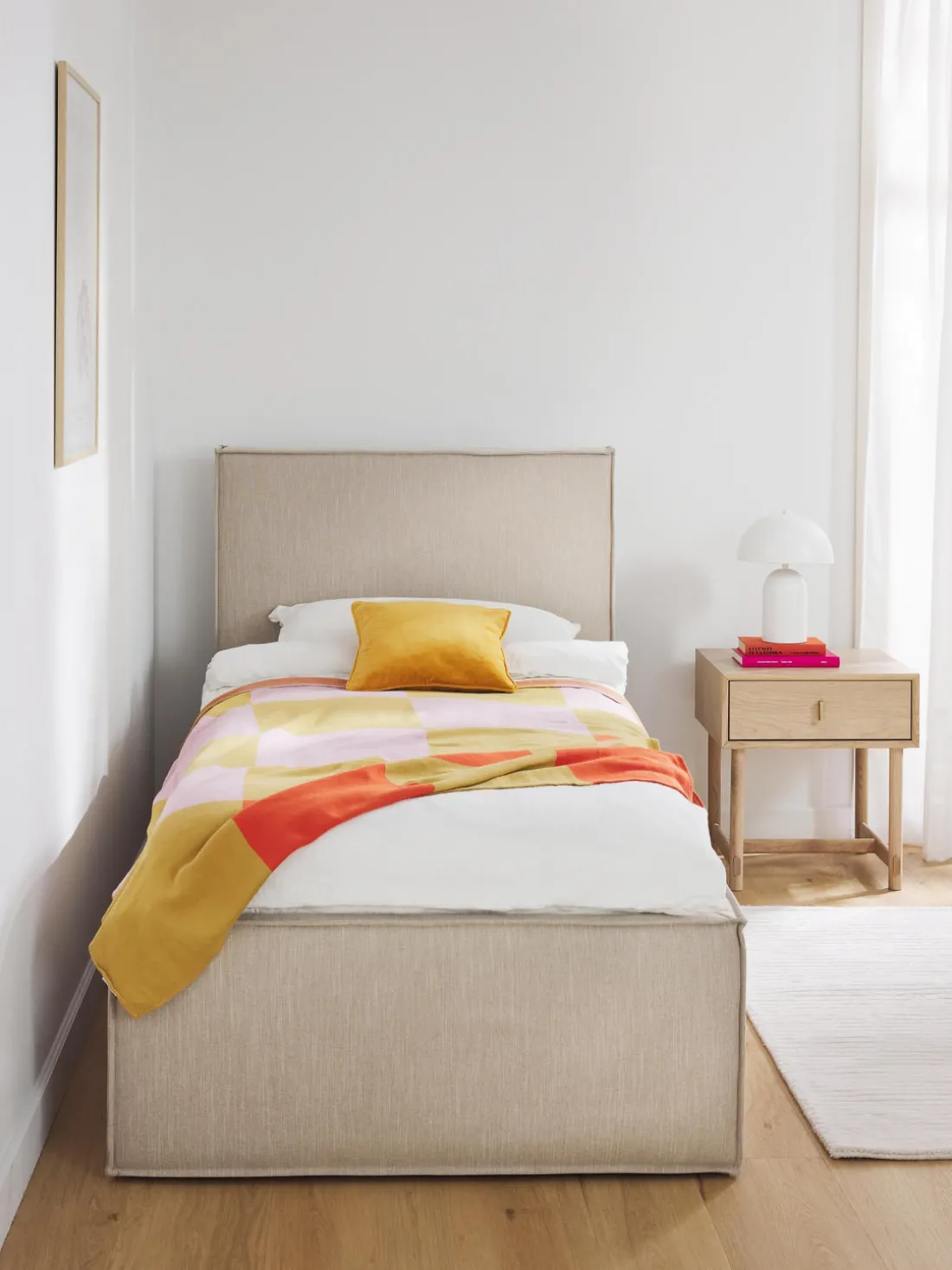 Cama individual con espacio de almacenamiento Dream