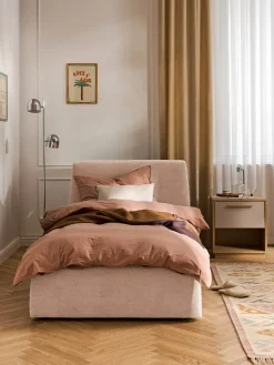 Cama individual tapizada Cloud