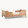 Cama infantil de madera de roble Latitude, 70 x 140 cm
