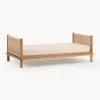 Cama infantil de madera de roble Latitude, 70 x 140 cm