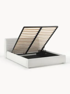 Cama tapizada con espacio de almacenamiento Cloud