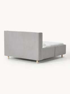 Cama tapizada con espacio de almacenamiento Arche