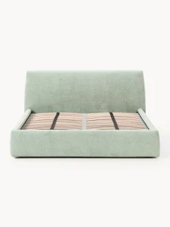 Cama tapizada con espacio de almacenamiento Cloud