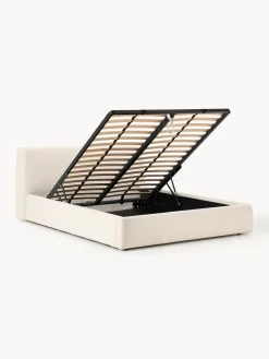 Cama tapizada con espacio de almacenamiento Cloud